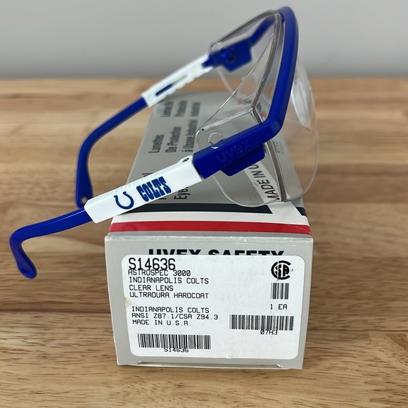 Indianapolis Colts Industrial Eyewear NIB - Picture 9 of 10